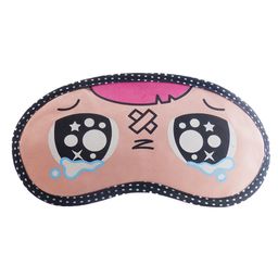 Jenna P Inju Printed Sleeping Eye Mask - Pink-image-76