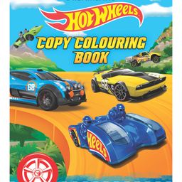 Hot Wheels Copy Colouring Book - English-image-90