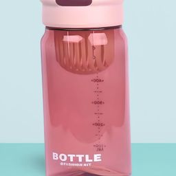 Mihar Essentials Fruit Infuser Sipper Water Bottle Pink - 650 ml-image-19
