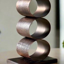 Mason Home Myra Napkin Ring Holder - Antique Copper-picture-10