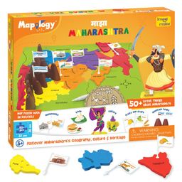 Imagimake Mapology Discover Maharashtra JIgsaw Puzzle Multicolour - 50 Pieces-19