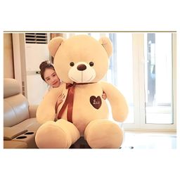 Tickles Standing Teddy Plush Stuffed Toy for Kids Boys & Girls Birthday Gift (Color: Brown Size: Length 95 cm)-picture-49