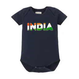 BLUSHES Infants Printed Pure Cotton Round Neck Bodysuit-image-79