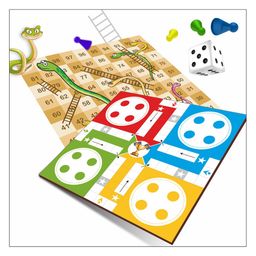 Clapjoy Ludo, Snake and Ladder Board Game for Kids image 2