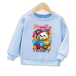 Joggers Park Kids-Unisex Blue Cotton Sweatshirts-image-79