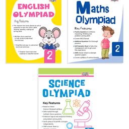 jolly kids Scholars Insights Olympiad English Maths and Science Workbooks Grade 2 Set of 3 - English image 5