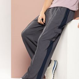 Stormborn Men Striped Relaxed Fit Korean Track Pants-image-99