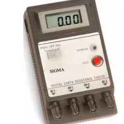 SIGMA Earth Tester with Wire Kit Resistance Range 0.010 to 1000 Ohms-32