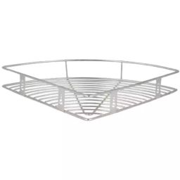 Techno Tronics 12x12 inch Stainless Steel Corner Wall Shelf-picture-41