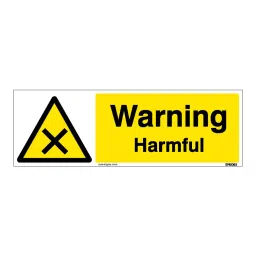 SUNSIGNS  Warning Harmful Signages Size 600x200 mm HP Print + Vinyl, SN0065-image-87