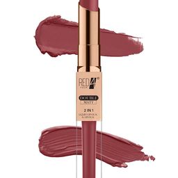 RED 4 2 In 1 Long Lasting Matte Liquid Lipstick - 8 g - 101-5