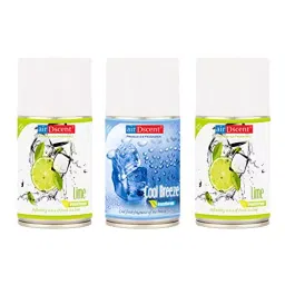 AirDscent 250 ml Each Refreshing Lime & Cool Breeze Spray Air Freshener Refill (Pack of 3)-41