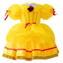 StyleCast x Revolte kids girls Puff Sleeve Applique Balloon Dress-image-36
