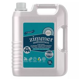 Zimmer Aufraumen Plant Based Laundry Liquid Detergent pH Balanced with Fabric Conditioner and Fragrance - 5 Ltr-16