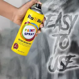 Roxila 400 ml Matt Finish Multipurpose Spray Paint Matt White image 2