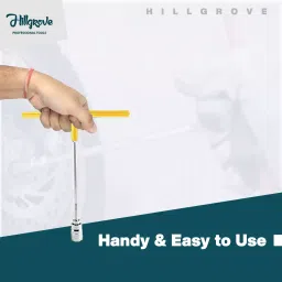 Hillgrove HGCM532M2 13 Pc Hex T-Handle Spanner Wrench Set for Automobile, Bike,Car Repair Socket Set image 3