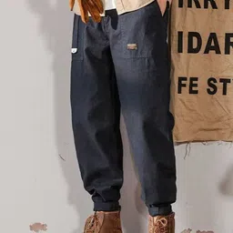 StyleCast Men Printed Joggers Trousers-image-30
