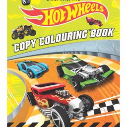 Hot Wheels Copy Colouring Book - English-image-21
