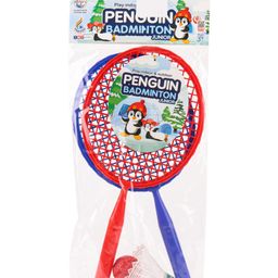 Ratnas Unicorn Badminton Set With Ball & Shuttlecock - Blue & Red-9