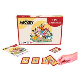 Hasbro 3 in Carnival Board & Card Game Mickey and Friends - Multicolor-12