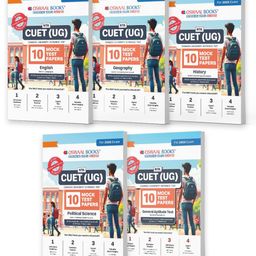Oswaal NTA CUET (UG) Mock Test Papers | English, Geography, History, Political Science & General Aptitude Test (Set of 5 Books) | For 2025 Exam-10