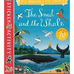 The Snail and the Whale Sticker Book By Julia Donaldson - English-51