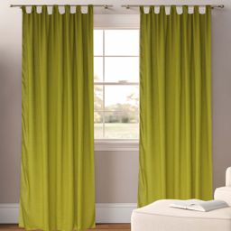 Dekor World Multicoloured Set of 2 Sheer Window Curtain-8