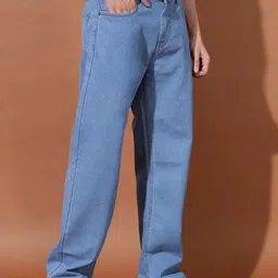 SZN Men Classic Regular Fit Mid-Rise Stretchable Jeans-picture-1