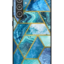 QRIOH Geometric Printed Samsung Galaxy A56 5G Back Case Mobile Accessories-picture-12