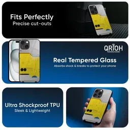 QRIOH Quirky Printed iPhone 13 Pro Back Case Mobile Accessories image 4