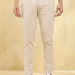 Fabindia Men Slim Fit Trousers-image-13