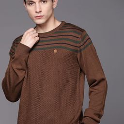 Raymond Men Brown Pullover-image-36
