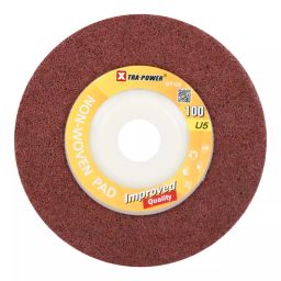 Xtra Power 4 inch (100 mm) U5 Grit Non Woven Pad for Steel and Metal (Pack of 20)-31