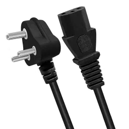Mak World Female to Male Computer Power Cable Cord Black, 5 m-31
