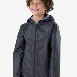 Quechua By Decathlon Boys Hooded Lightweight Hiking Jacket-picture-52