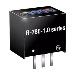 RECOM POWER DC-DC CONVERTER, 5V, 1 A, TH, R-78E5.0-1.0-22