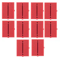 Invento 3.5cm x 4.7cm x 0.8cm Mini Universal Solderless Breadboard ISC 1459-3-21