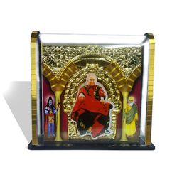 Adhvik Yellow Guruji Swaroop Car Dashboard Idol Religious Showpiece-38