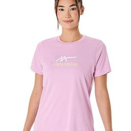 ASICS Women Court Tennis Graphic Printed Short Sleeve T-Shirt-picture-16
