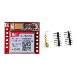 SIM800L GPRS GSM Module Core Board Quad-band TTL Serial Port with the antenna image 3