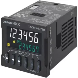 Omron H7CC-R Series Tachometer 2nd Grade 6-Digit Display, H7CC-R11W-46