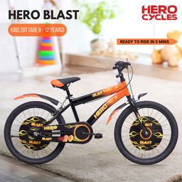 Hero Kids Printed Blast 20T Single Speed Bicycle image 2