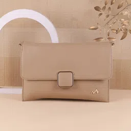 Metro PU Structured Shoulder Bag with Cut Work-image-15