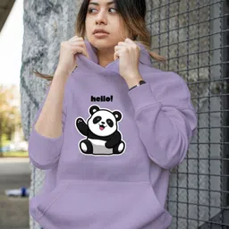 KASHIAN Women Printed Hooded Sweatshirt-picture-30