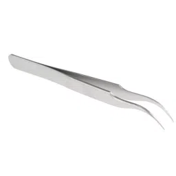 RS PRO 115 mm, Stainless Steel, Tweezers, 2386227-40