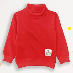 YUV Kids Pack Of 3 Turtle Neck Applique Relaxed Fit T-shirts-image-57