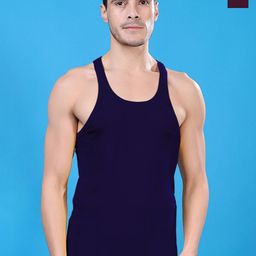 Friskers Pack Of 2 Pure Cotton Gym Vests 270525CA-05-16-image-74
