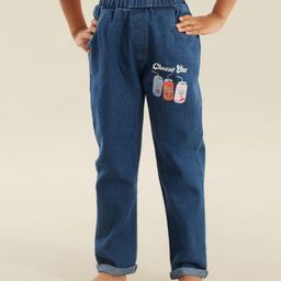 Kookie Kids Full Length Jeans - Blue-image-91