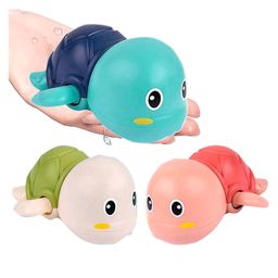 WISHKEY Swimming Turtle Bath Toy for Babies, Floating Toys for Kids Tub Cute Bathing Toys for Toddlers Bathtub Toys for Baby Pack of 2- Multicolor-32