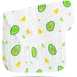 Bembika Baby Burp Cloths for Boys Girls Baby Muslin Burping Cloth Avocado - Green-picture-26